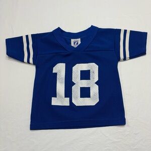 Vintage Indianapolis Colts Peyton Manning Logo 7 Jersey Toddler Baby 12 Months